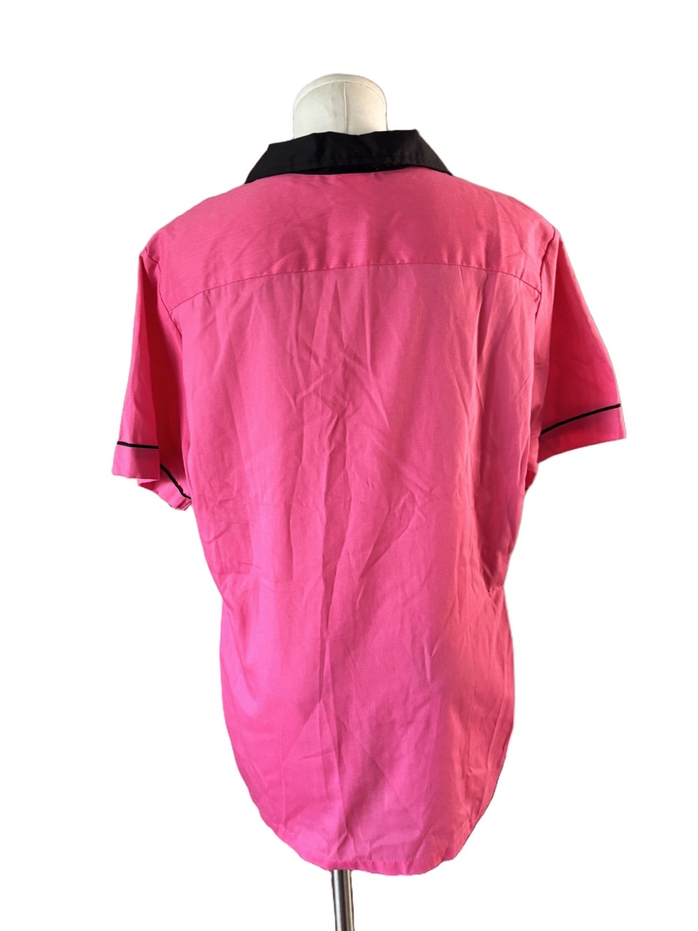 Hilton GM Legend Bowling Shirt - pink/black - men’s medium - Picture 5 of 8
